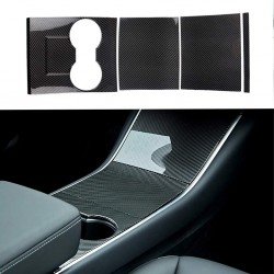 Tesla Model 3 carbon keskikonsoli