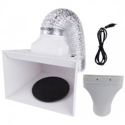 Maalauskaappi poistopuhaltimella