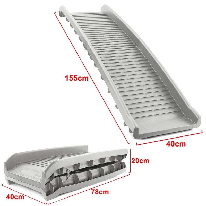 Koiran Autoramppi harmaa