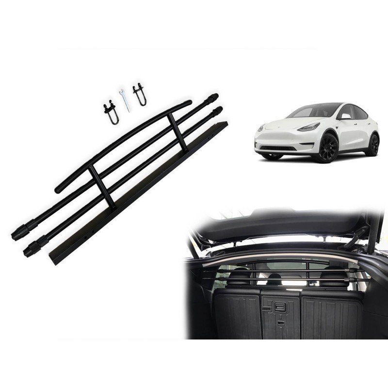 Tesla model Y tavaratilan koiraverkko