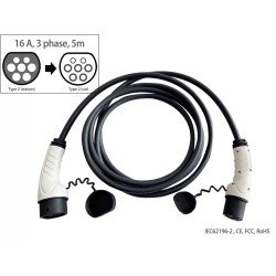 10m 22Kw LATAUSKAAPELI 10m -type 2 - 3vaihe